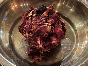 Rose laddu  at Pondicheri in Houston