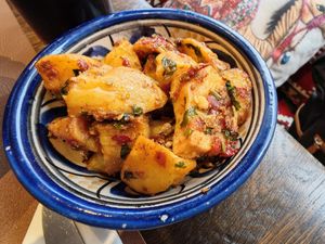 Batata harra at Yallahyallah in Jodoigne