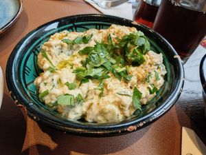 Baba ganoush at Yallahyallah in Jodoigne