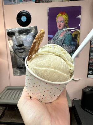 Brown butter pecan and pistachio!  at Cherry Hill in Daytona Beach