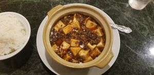 Mapo tofu at Roran in Tokyo