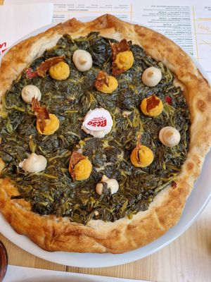 Friarielli d'Italia at Pit'sa in Milan