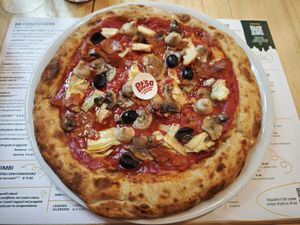 Capricciosa but I love you at Pit'sa in Milan