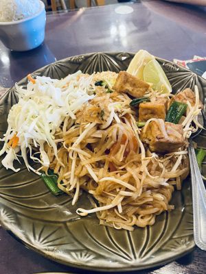 Pad Thai with tofu   at Sawasdee Thai Cuisine in San Antonio