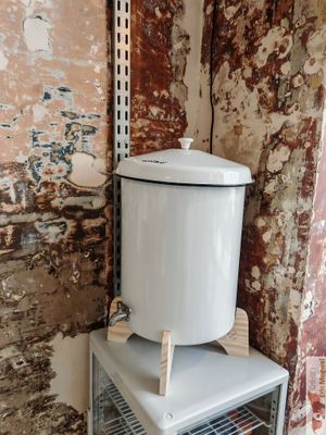 Water Fountain at CURB STREET FOOD in Paris