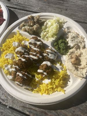   at Falafelove in Eureka