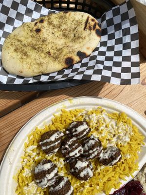   at Falafelove in Eureka