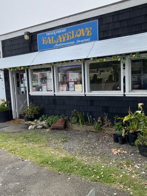   at Falafelove in Eureka