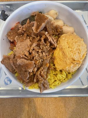 Vegan gyro bowl   at Gyro Concept Easton in Easton