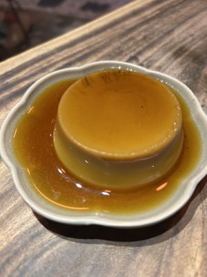 Most amazing flan!  at Gnostic in Makati