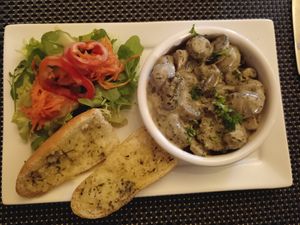  at Chloébelle's Bistro in Oradour-saint-genest