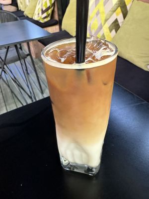 Iced coffee (good)   at Bitter in Tirana