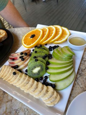 Fruits platter   at Bitter in Tirana
