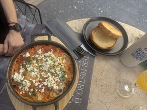 Vegetarian Shakshuka (vegan options available) at Bitter in Tirana