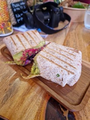 Falafel Wrap at PLANT SHACK - Palma City in Mallorca