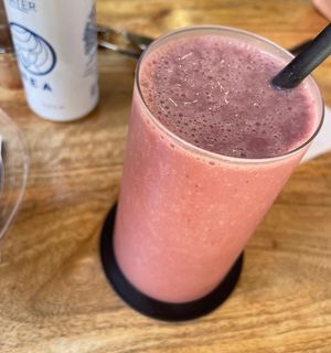 Berry smoothie   at PLANT SHACK - Palma City in Mallorca