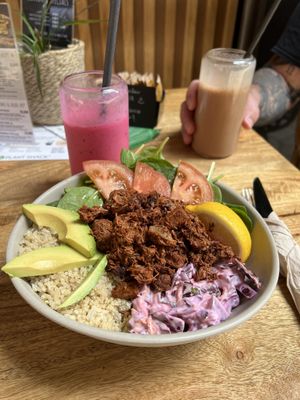 BBQ Jackfruit Poke  at PLANT SHACK - Palma City in Mallorca