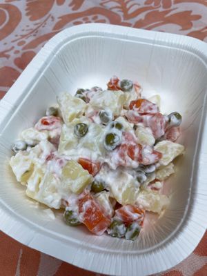 Insalata russa at La Pentola Vegana in Monza