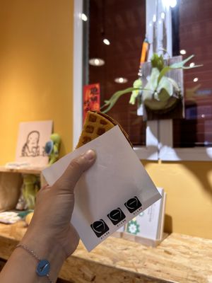 Vegan Waffle  at 日Rise in Macau