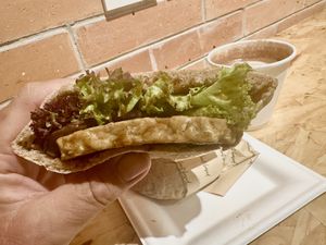 Plant based veg wrap  at 日Rise in Macau