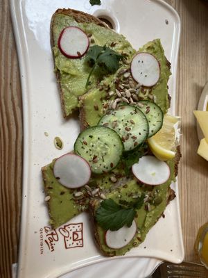   at Le Pain Quotidien in Liege