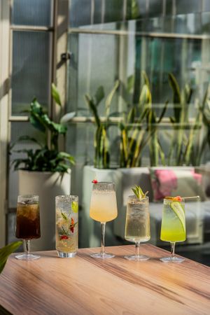 Mocktails at Canvas V in New Delhi