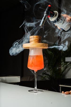 Smoke Symphony at Canvas V in New Delhi