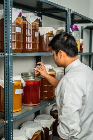 House Brewed Kombuchas at Canvas V in New Delhi