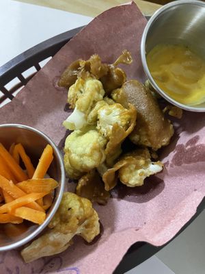 Compare to the first photos of the same dish    at Pinogüino Gastronomía Sustentable in San Andres Cholula