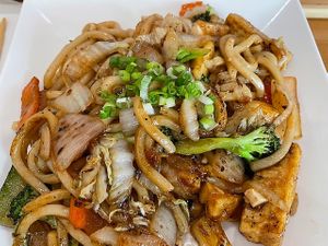 Vegetable Udon at Kumo in Carlisle