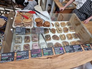 Vegan buns at Bunhead Bakery in South East London