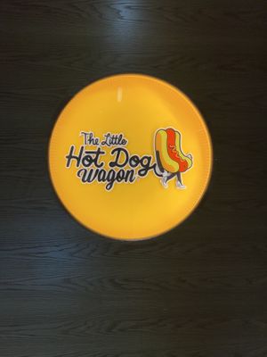 Signage   at The Little Hot Dog Company - Maybe closed in Philadelphia