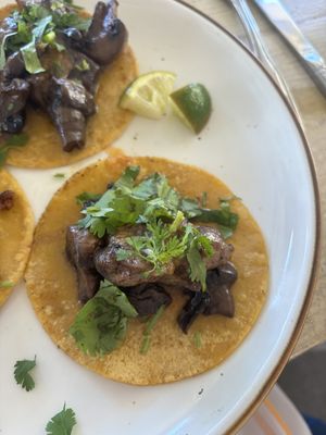 mushroom taco  at Milpa Tacos y Tortillas in Cocoa