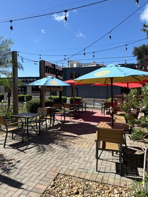 outside seating   at Milpa Tacos y Tortillas in Cocoa