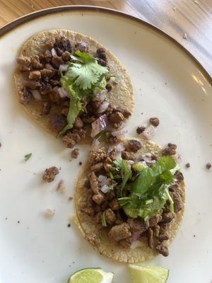 Soy tacos  at Milpa Tacos y Tortillas in Cocoa