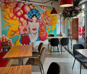 Interior at Malatang Express in Durham