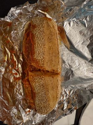 Vegan chicken parm sub   at Filoncino Cafe  in Red Bank