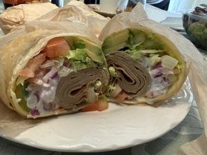 tofurkey wrap  at Filoncino Cafe  in Red Bank