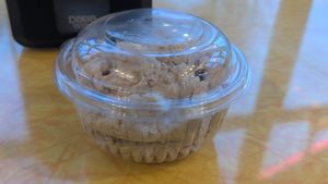 Cookie butter ice cream at Mama's Boy Burgers in Tannersville
