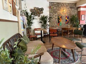 Sitting area  at The Garden in Hexham