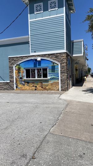 Outside   at The Fat Donkey in Cocoa