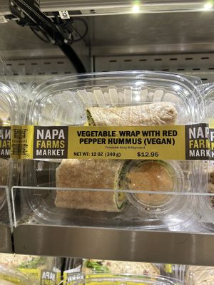 Wrap   at SFO - Napa Farms Market - T2 Gate D & International TG Gate G3 in San Francisco