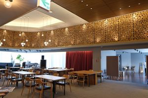 breakfast dining hall at Hotel Mazarium in Morioka