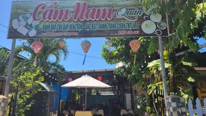 Front of the restaurant at Can Nam Quan in Hoi An