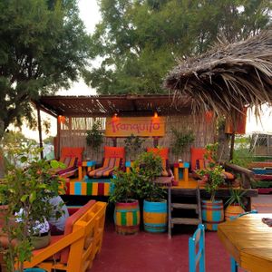 ultimate chill out at Tranquilo in Santorini