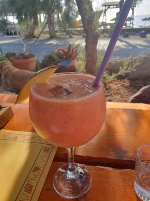 Smoothie at Tranquilo in Santorini