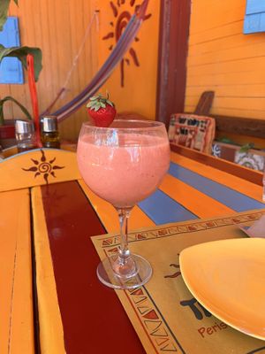 Fruit Juice   at Tranquilo in Santorini