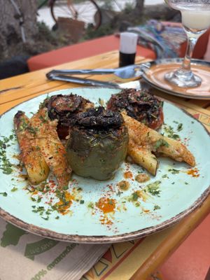 Gemista   at Tranquilo in Santorini