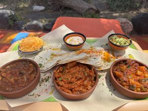 Tacos  at Tranquilo in Santorini