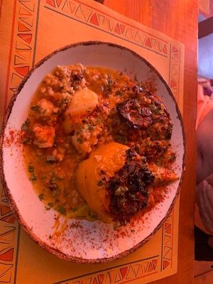 Gemista at Tranquilo in Santorini